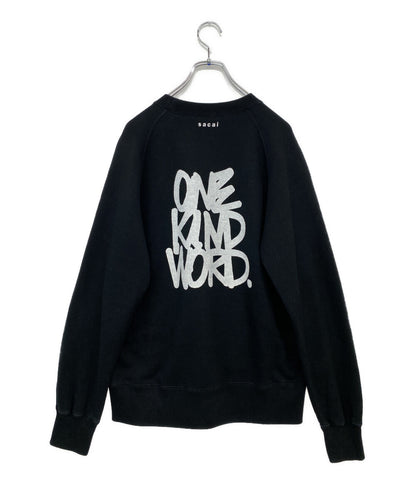 sacai スウェット 23-0468S バックプリント メンズ SIZE 2 サカイ