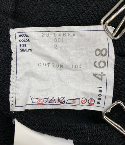 sacai スウェット 23-0468S バックプリント メンズ SIZE 2 サカイ