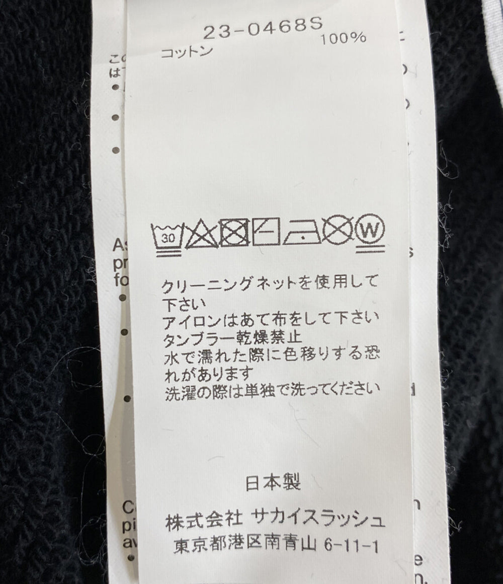 sacai スウェット 23-0468S バックプリント メンズ SIZE 2 サカイ
