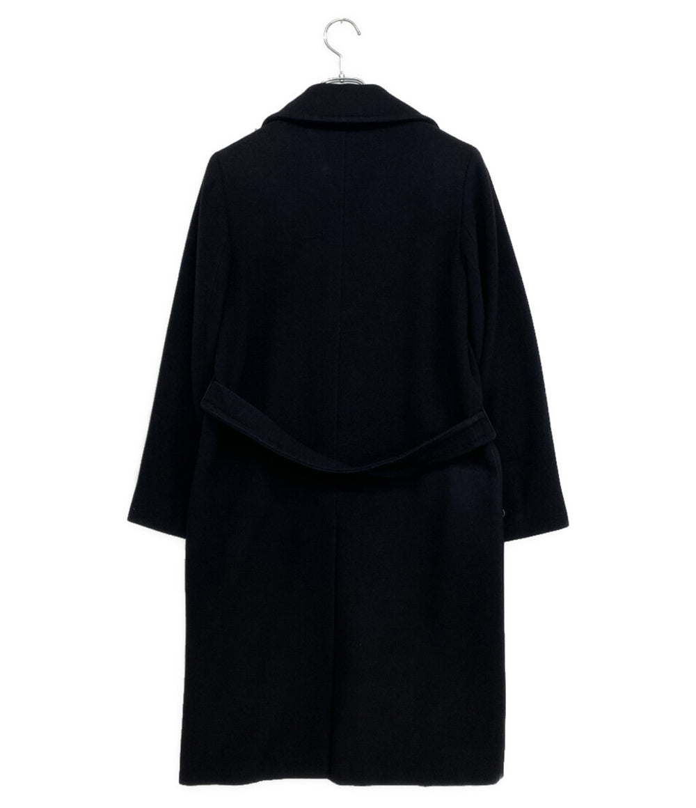 MAX MARA STUDIO ステュディオ コート ブラック ベルト付き