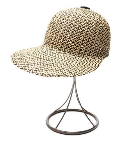 HERMES タンザニアストローキャップ 21SS レディース SIZE 56 エルメス