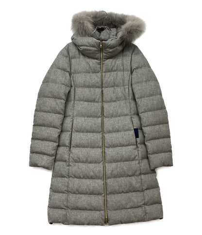HERNO ダウンコート ファー付き PI1170D レディース SIZE 42 ヘルノ