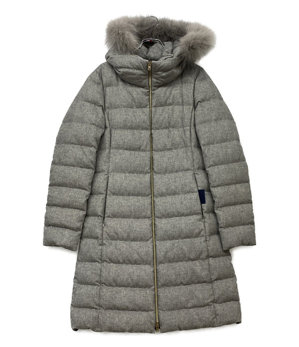 HERNO ダウンコート ファー付き PI1170D レディース SIZE 42 ヘルノ