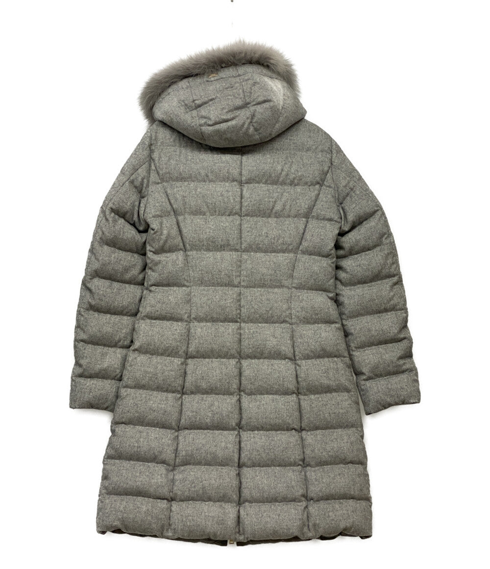 HERNO ダウンコート ファー付き PI1170D レディース SIZE 42 ヘルノ