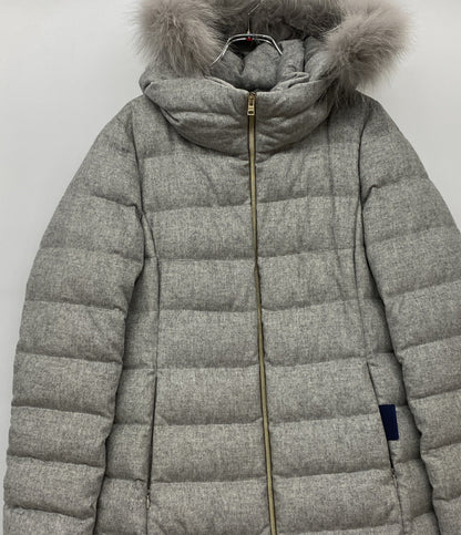 HERNO ダウンコート ファー付き PI1170D レディース SIZE 42 ヘルノ