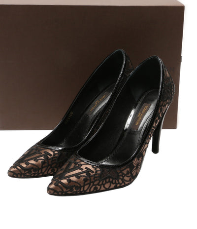 LOUIS VUITTON パンプス レースパンプス レディース SIZE 35 ルイヴィトン