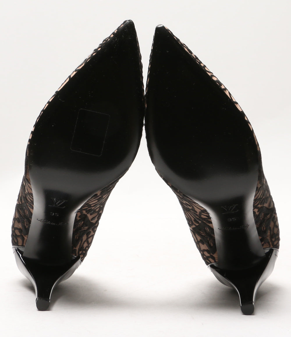 LOUIS VUITTON パンプス レースパンプス レディース SIZE 35 ルイヴィトン