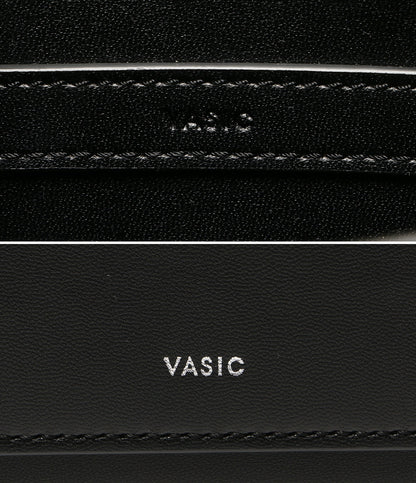 VASIC ヴァジック ショルダーバッグ CITY レザー ブラック レディース