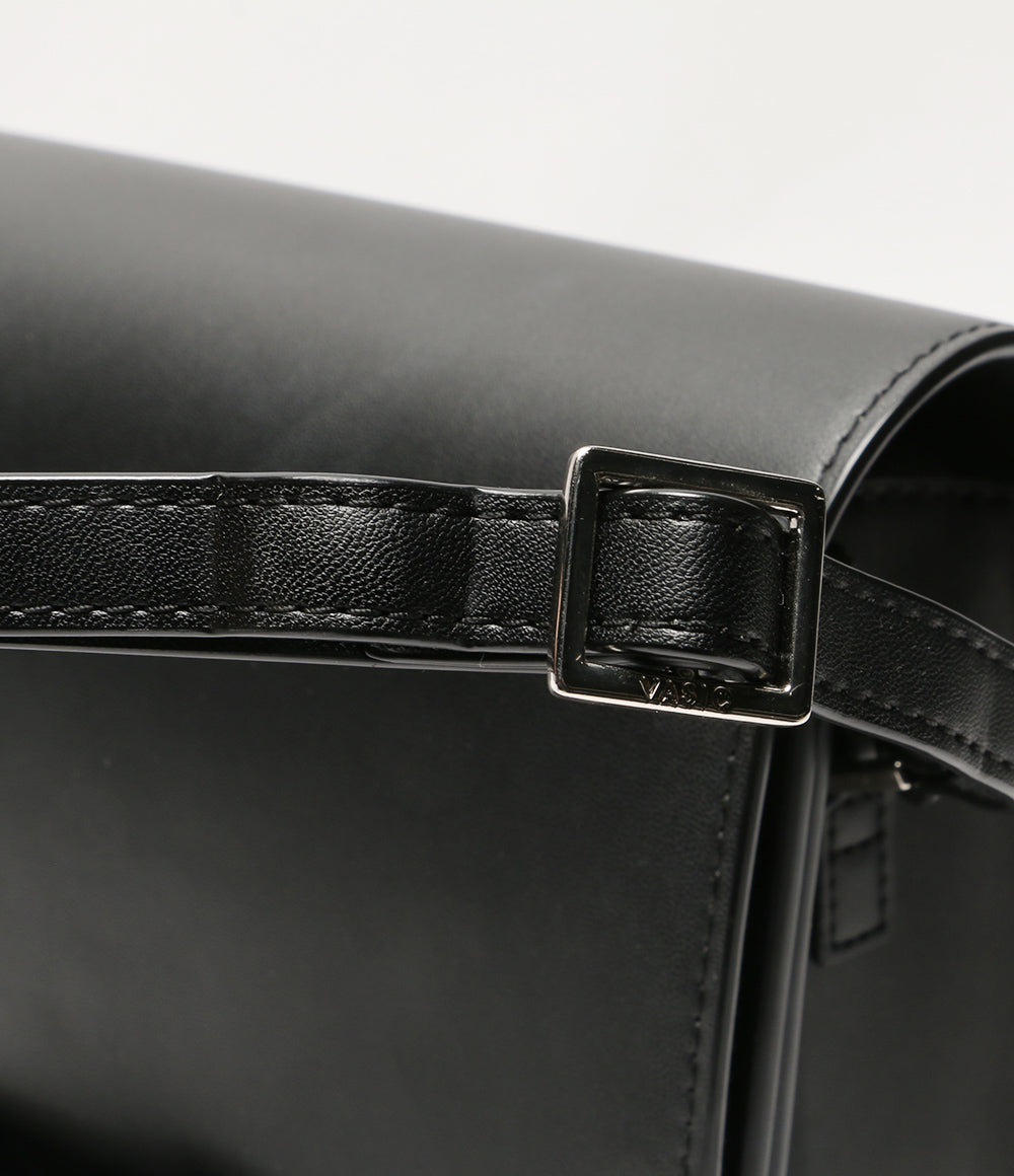 VASIC ヴァジック ショルダーバッグ CITY レザー ブラック レディース