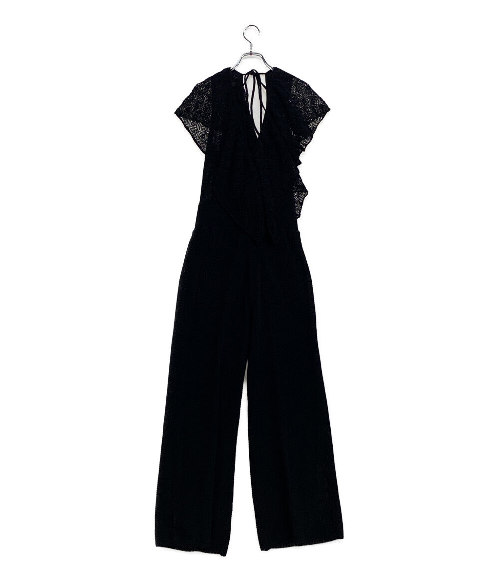 アメリヴィンテージオールインワン - CURTAIN SHOULDER ROMPERS