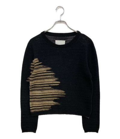 Maison Margiela ニット アブストラクトパターン インター社 セーター 22SS S30HB0266 S17949 レディース SIZE M メゾンマルジェラ