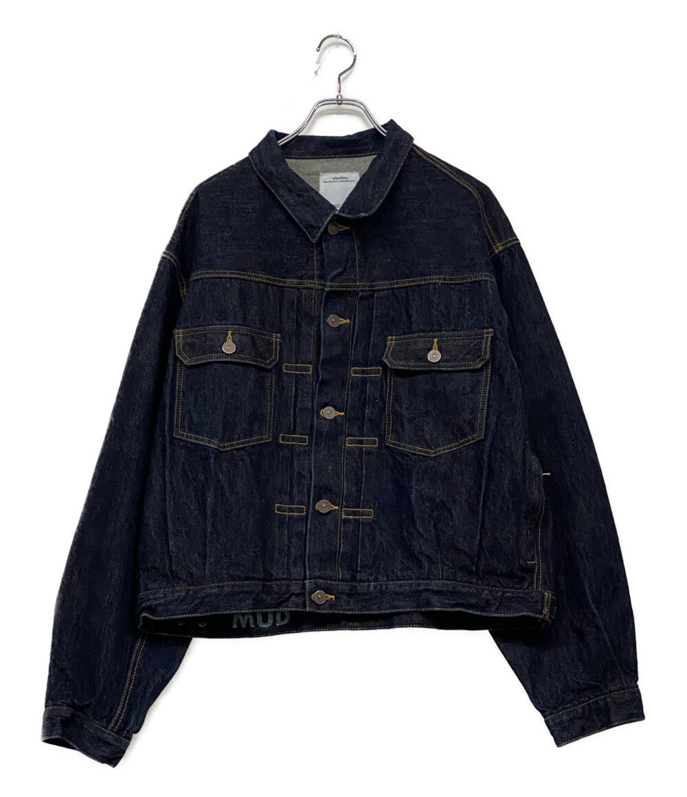 VISVIM デニムジャケット SS 101X JKT RAW MUD OD メンズ SIZE 4 ビズビム