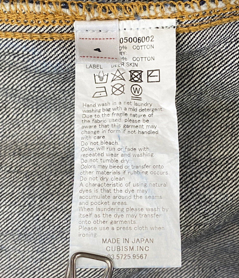 VISVIM デニムジャケット SS 101X JKT RAW MUD OD メンズ SIZE 4 ビズビム