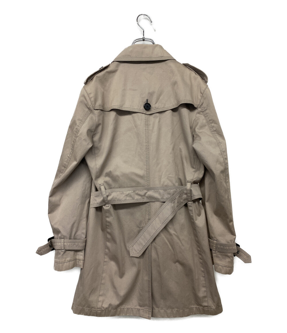 BURBERRY BLACK LABEL トレンチコート ベージュ D1A46-401-06 メンズ SIZE M バーバリーブラックレーベル