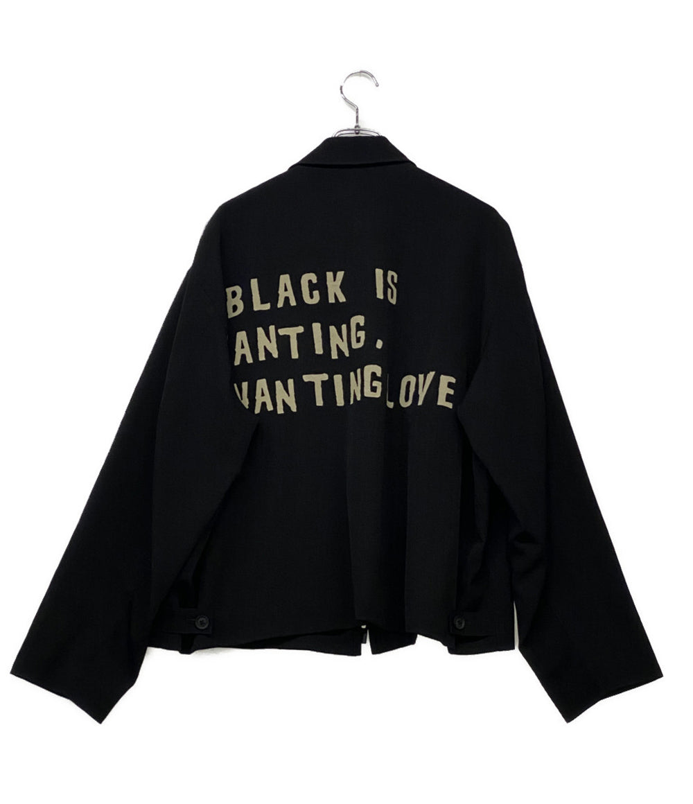 Yohji Yamamoto POUR HOMME 24AW ジッパーブルゾン YOHJI YAMAMOTO POUR HOMME 抜染ファスナーブルゾン 24AW メンズ SIZE