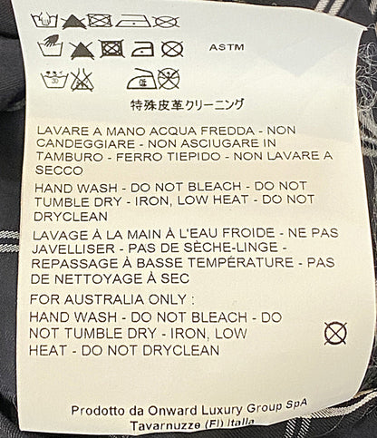 OAMC 長袖シャツ Apology Shirt サイドスリット チェック OAMP602560 メンズ SIZE M オーエーエムシー