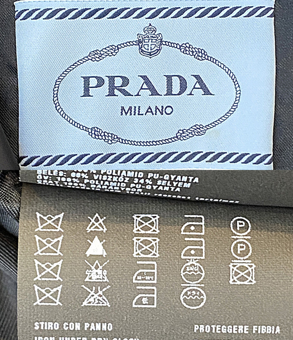 PRADA 花柄ナイロンコート レディース SIZE 38S プラダ