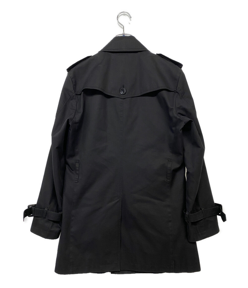 BURBERRY BLACK LABEL トレンチコート ブラック D1A44-200-9 メンズ SIZE M バーバリーブラックレーベル
