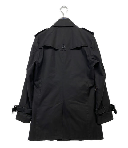 BURBERRY BLACK LABEL トレンチコート ブラック D1A44-200-9 メンズ SIZE M バーバリーブラックレーベル