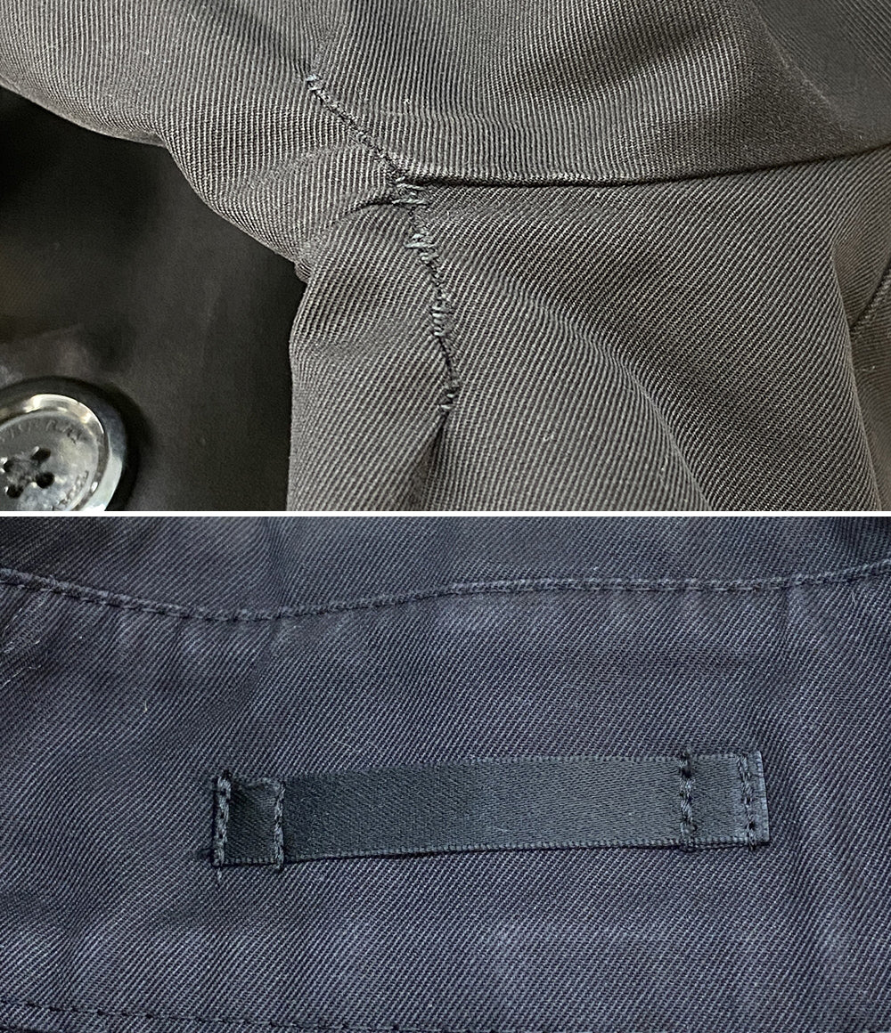 BURBERRY BLACK LABEL トレンチコート ブラック D1A44-200-9 メンズ SIZE M バーバリーブラックレーベル