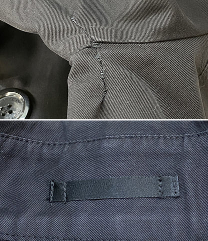 BURBERRY BLACK LABEL トレンチコート ブラック D1A44-200-9 メンズ SIZE M バーバリーブラックレーベル