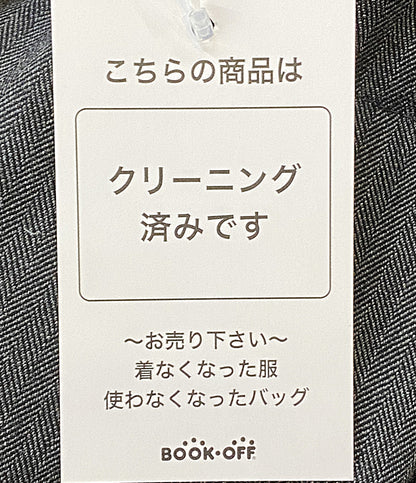 BURBERRY BLACK LABEL ダウンロングコート グレー D1F71-657-07 メンズ SIZE M バーバリーブラックレーベル