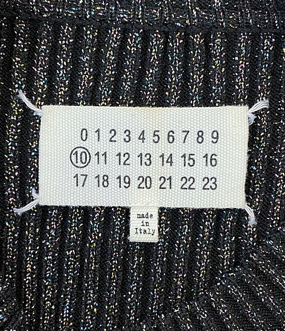 美品 MARTIN MARGIELA ロングスリーブ ニットセーター ブラック 15AW S30HA0826 レディース SIZE M マルタンマルジェラ