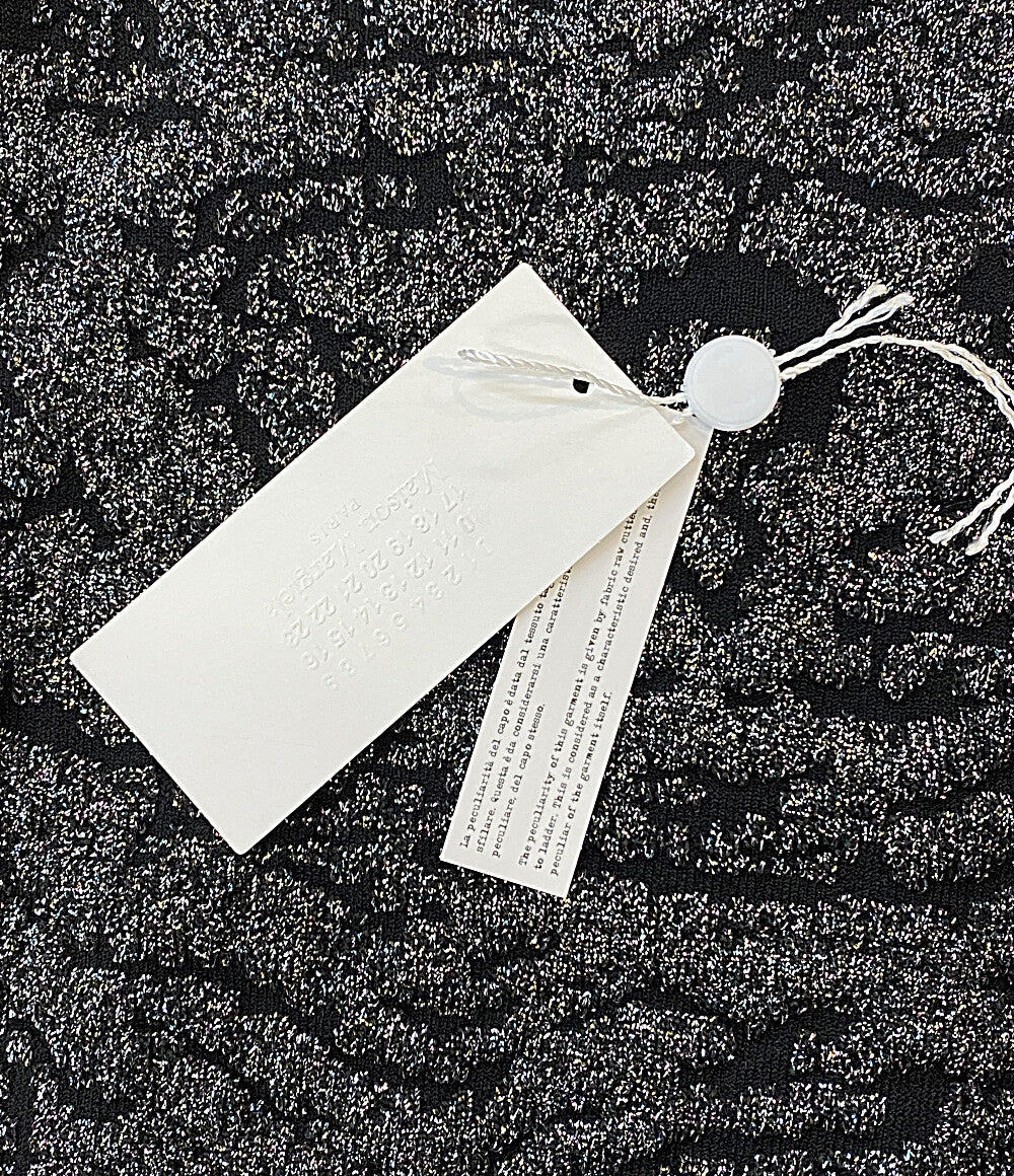 美品 MARTIN MARGIELA ロングスリーブ ニットセーター ブラック 15AW S30HA0826 レディース SIZE M マルタンマルジェラ