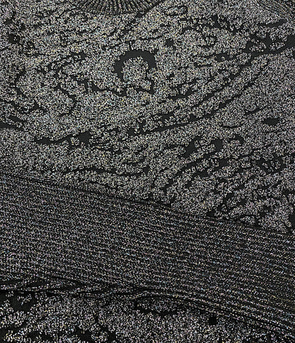 美品 MARTIN MARGIELA ロングスリーブ ニットセーター ブラック 15AW S30HA0826 レディース SIZE M マルタンマルジェラ