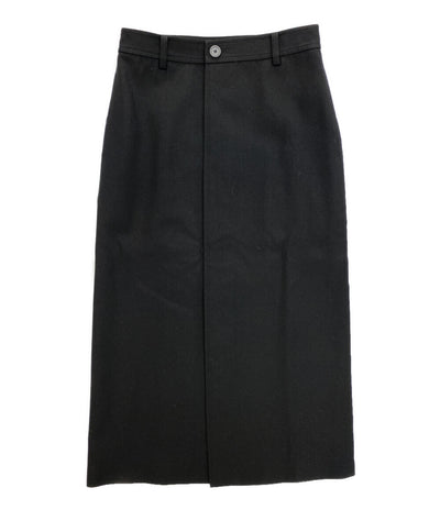 美品 BALENCIAGA ブラック切替しスカート 658816 レディース SIZE 34 バレンシアガ