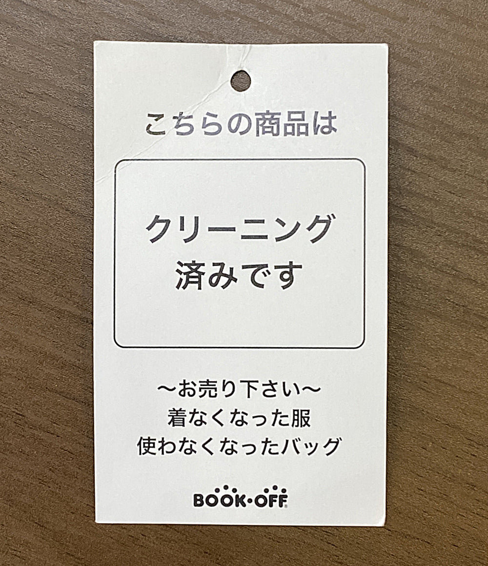 美品 DIESEL ニット Dロゴエンブレムリブカットソー ホワイト レディース SIZE M ディーゼル