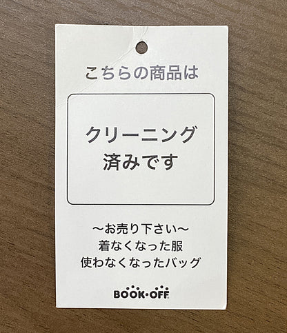 美品 DIESEL ニット Dロゴエンブレムリブカットソー ホワイト レディース SIZE M ディーゼル