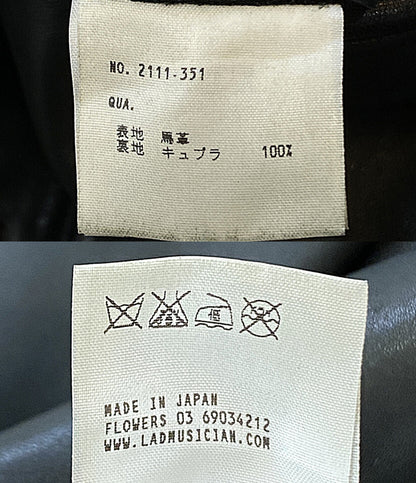 LED MUSICIAN ライダースジャケット シングルライダース 2111.351 レディース SIZE 42 ラッドミュージシャン