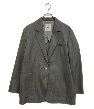 美品 ebure エブール テーラードジャケット ライトウールギャバ 4010400179 3264 レディース SIZE 38