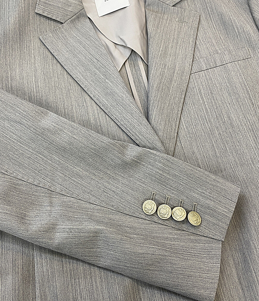 美品 ebure エブール テーラードジャケット ライトウールギャバ 4010400179 3264 レディース SIZE 38