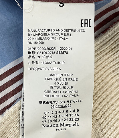 Maison Margiela 長袖シャツワンピース 20SS S51DL0278 レディース SIZE S メゾンマルジェラ