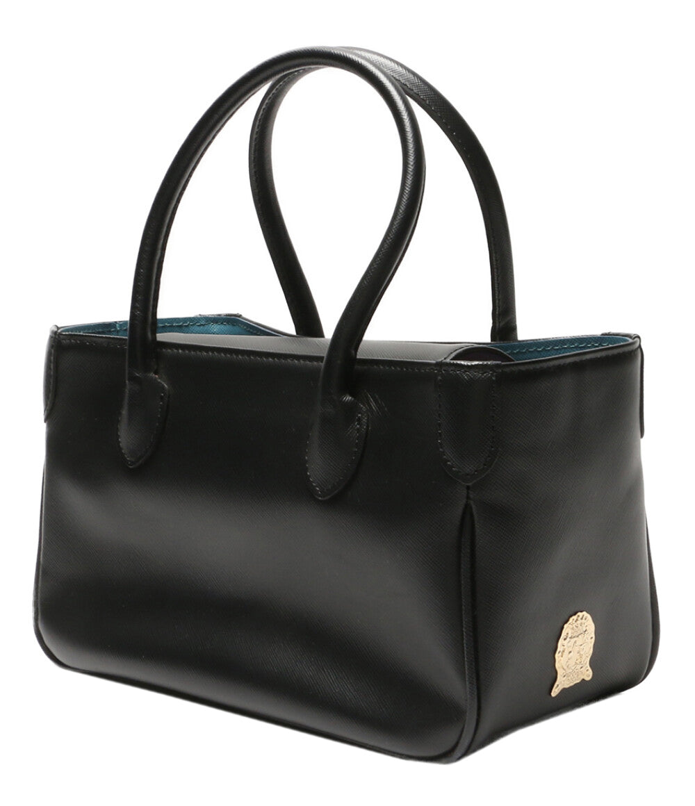 A.D.M.J. ハンドバッグ マドモワゼル ビジュー ブラック レディース エーディーエムジェイ