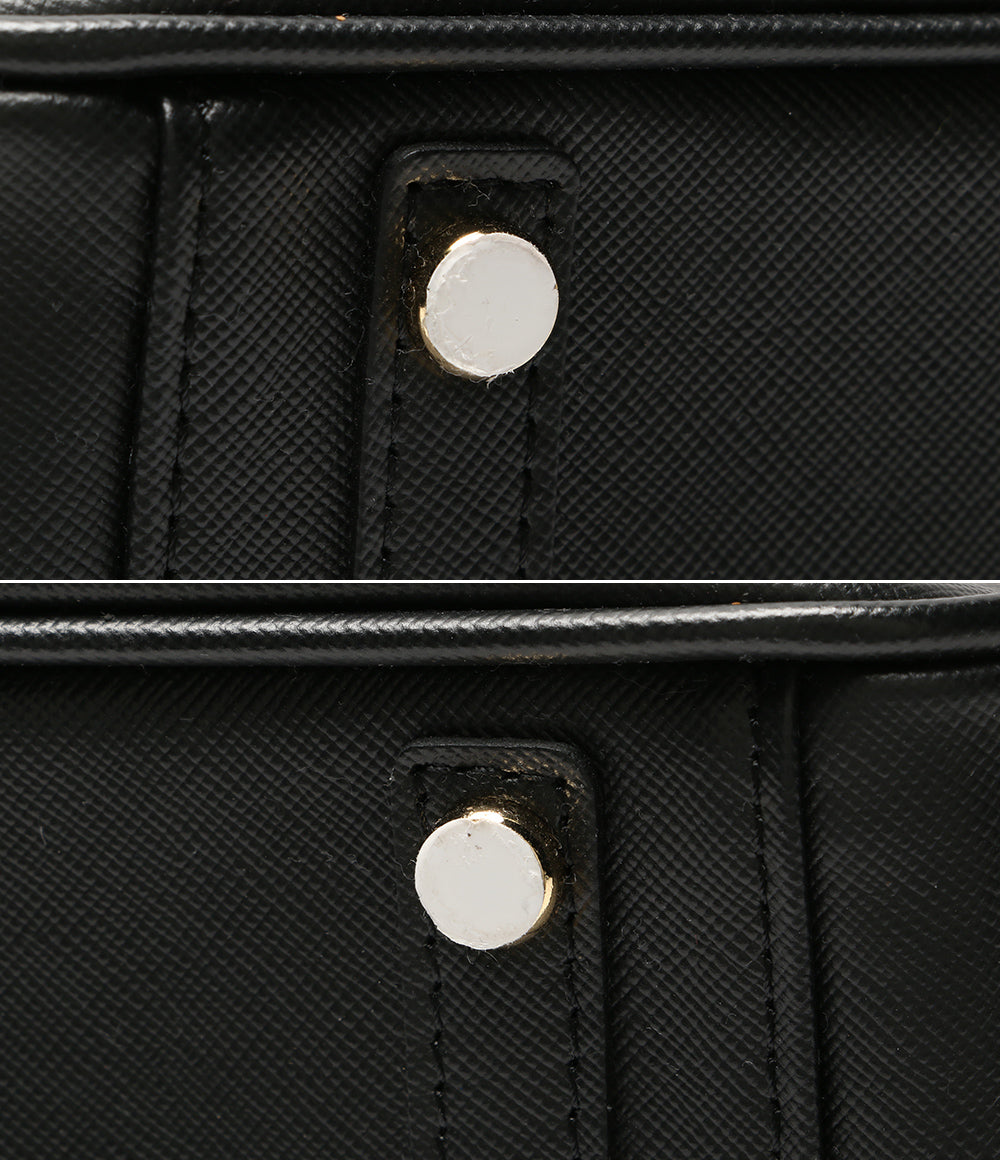 A.D.M.J. ハンドバッグ マドモワゼル ビジュー ブラック レディース