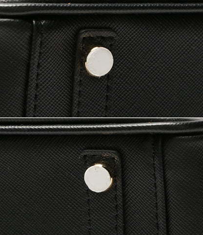 A.D.M.J. ハンドバッグ マドモワゼル ビジュー ブラック レディース エーディーエムジェイ