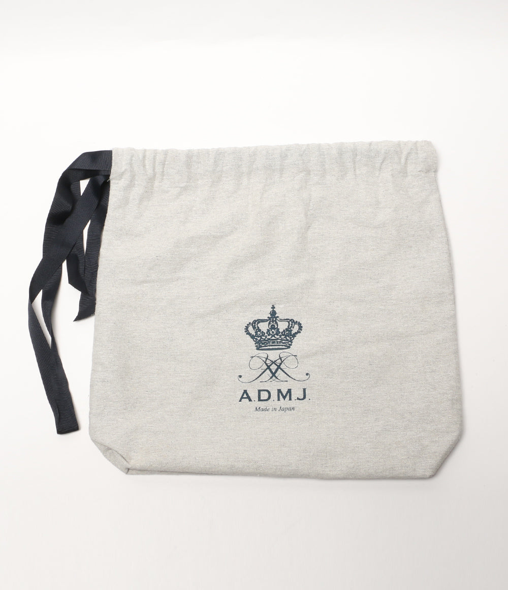 A.D.M.J. ハンドバッグ マドモワゼル ビジュー ブラック レディース エーディーエムジェイ