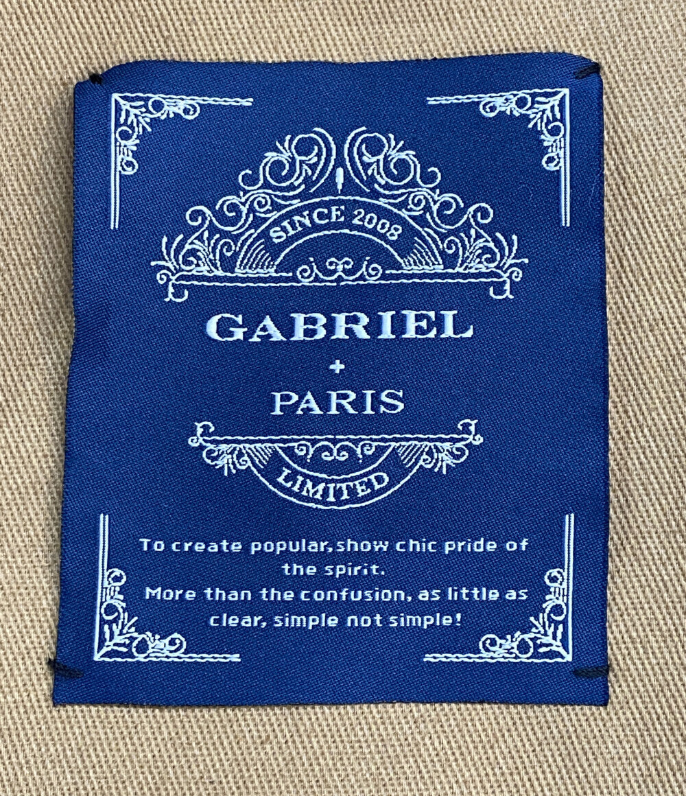 GABRIEL ガブリエル レザージャケット ブラウン メンズ SIZE L