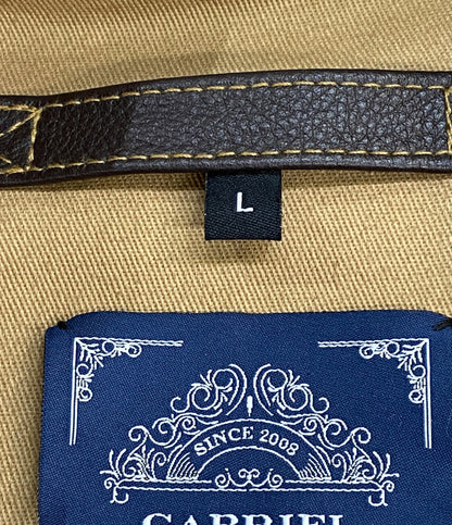 GABRIEL ガブリエル レザージャケット ブラウン メンズ SIZE L