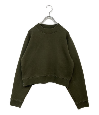 ACNE STUDIOS スウェット サイドジップスウェット カーキ レディース SIZE XXS アクネストゥディオズ