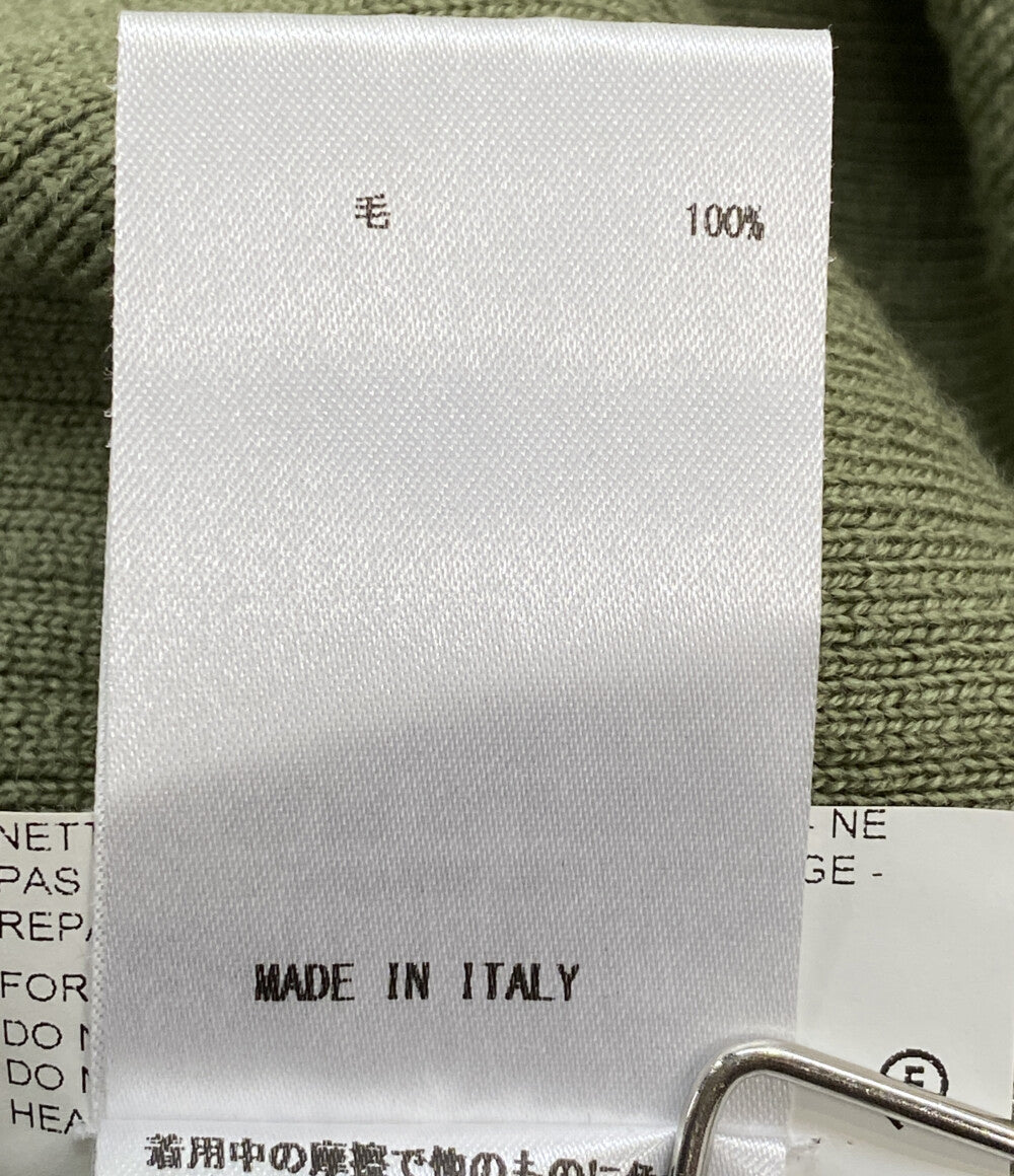 Jil sander ニット ハーフジップ グリーン レディース SIZE 34 ジルサンダー