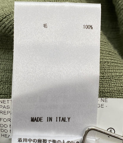 Jil sander ニット ハーフジップ グリーン レディース SIZE 34 ジルサンダー