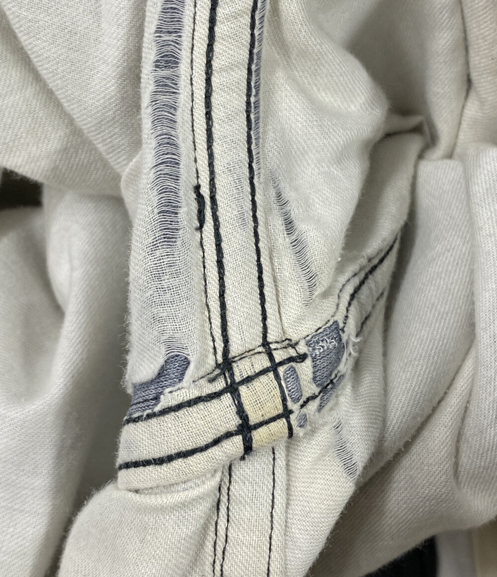 訳あり COMME des GARCONS HOMME PLUS レザーショートパンツ PP-P037 メンズ SIZE XS コムデギャルソンオムプリュス