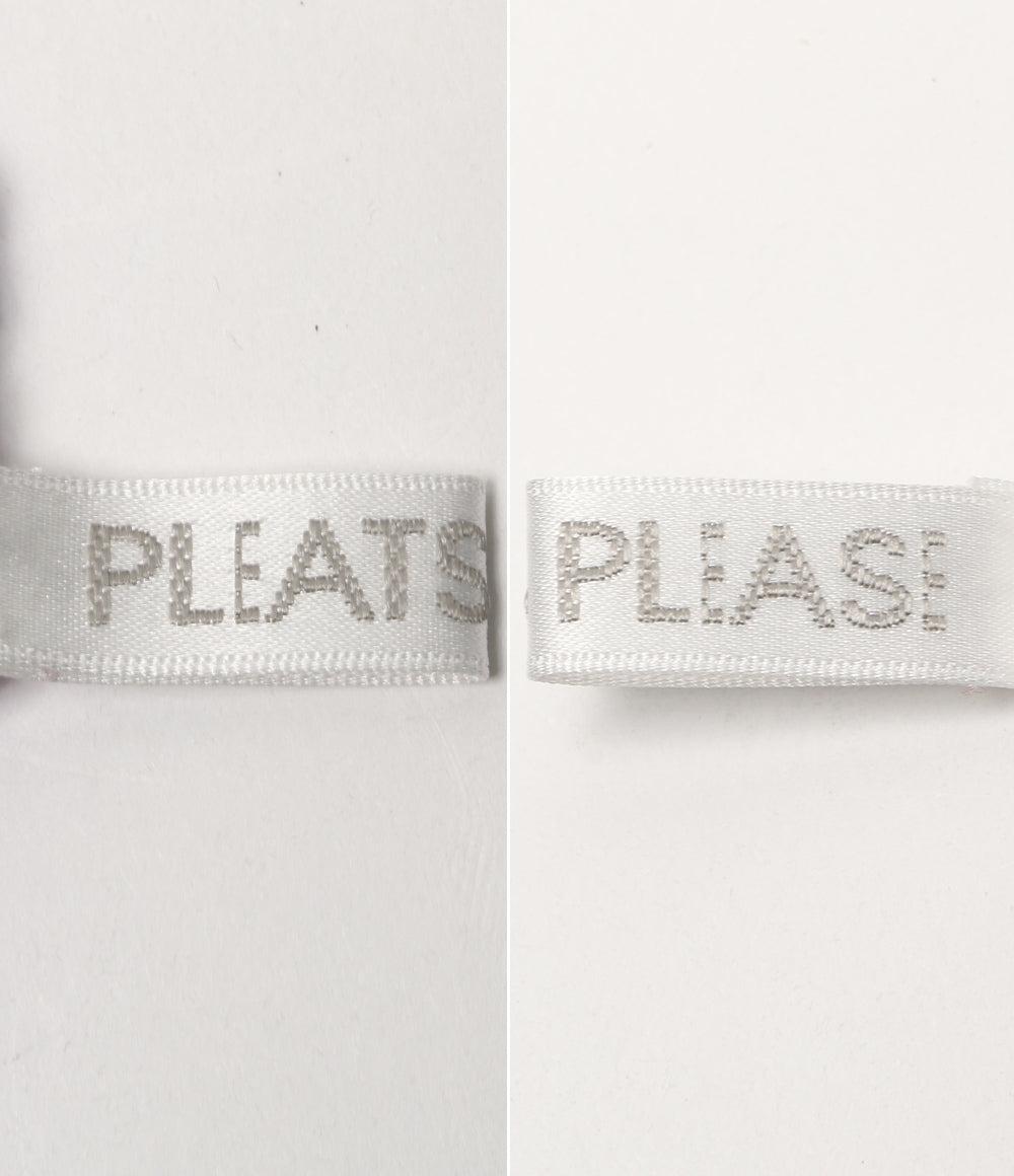 美品 PLEATS PLEASE 大判ストール ブルー系 PP62-AD371 レディース プリーツプリーズ