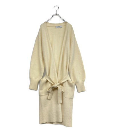 美品 LOULOU WILLOUGHBY ルル ウィルビー ロングカーディガン ホワイト系 レディース SIZE 2