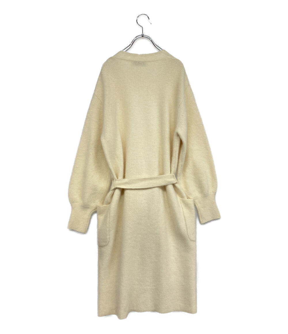 美品 LOULOU WILLOUGHBY ルル ウィルビー ロングカーディガン ホワイト系 レディース SIZE 2
