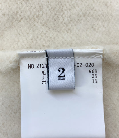 美品 LOULOU WILLOUGHBY ルル ウィルビー ロングカーディガン ホワイト系 レディース SIZE 2